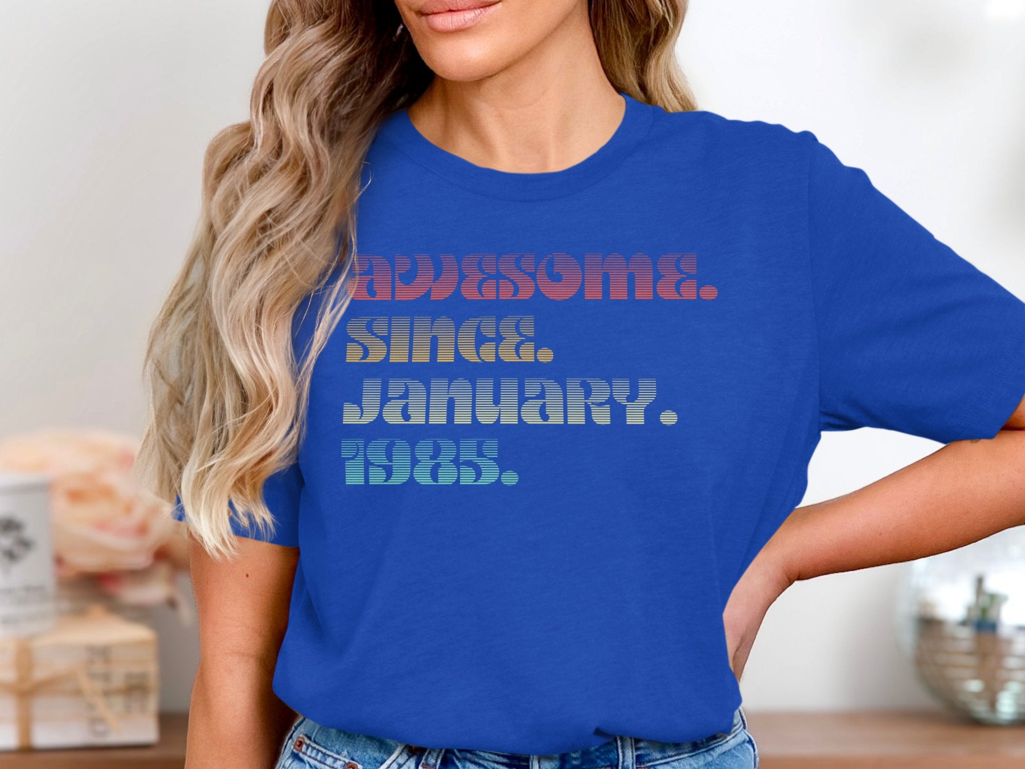 Awesome Since January 1985 Graphic T-shirt product