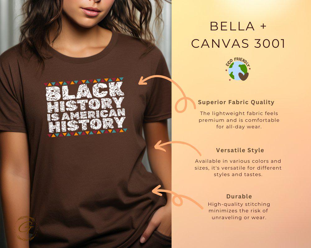 Black History Is American History Graphic Tee
