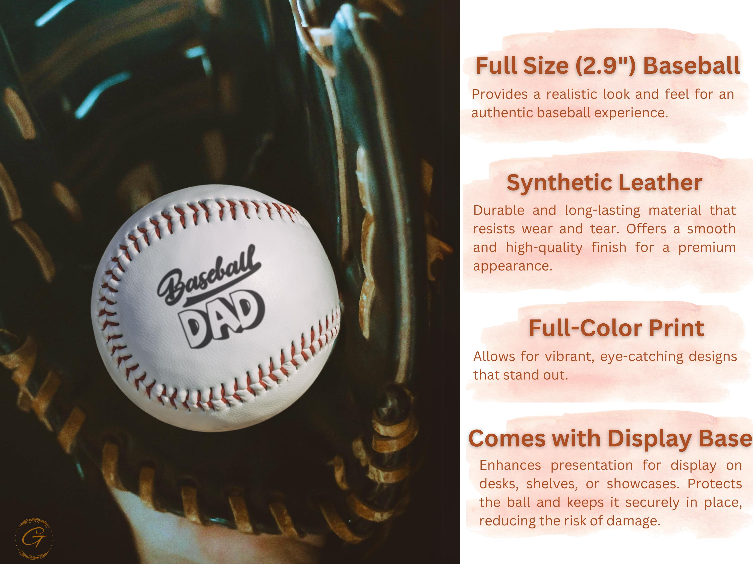 Custom Baseball Dad Design