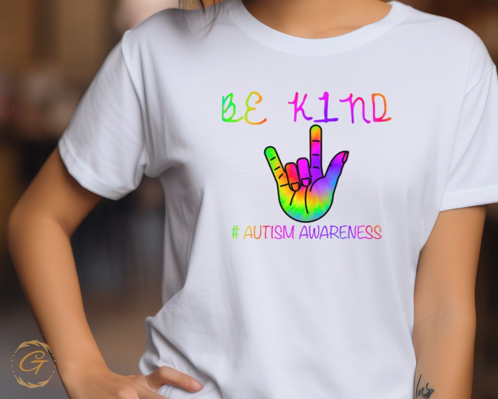 Be Kind Autism Awareness Short Sleeve T-Shirt product