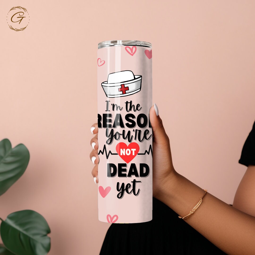Nurse Skinny 20oz Tumbler