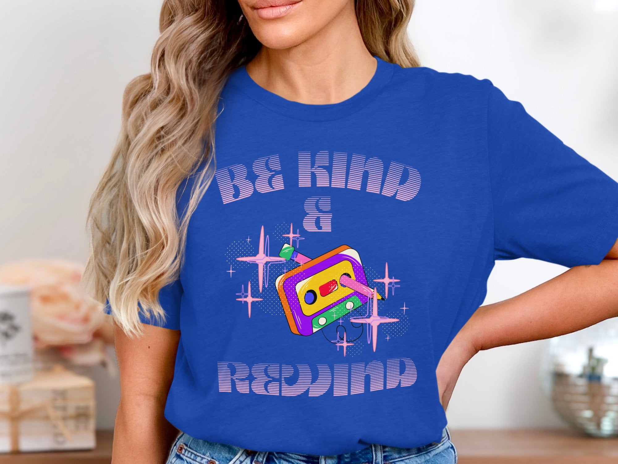 Be Kind Rewind Cassette Tape Graphic Tee product