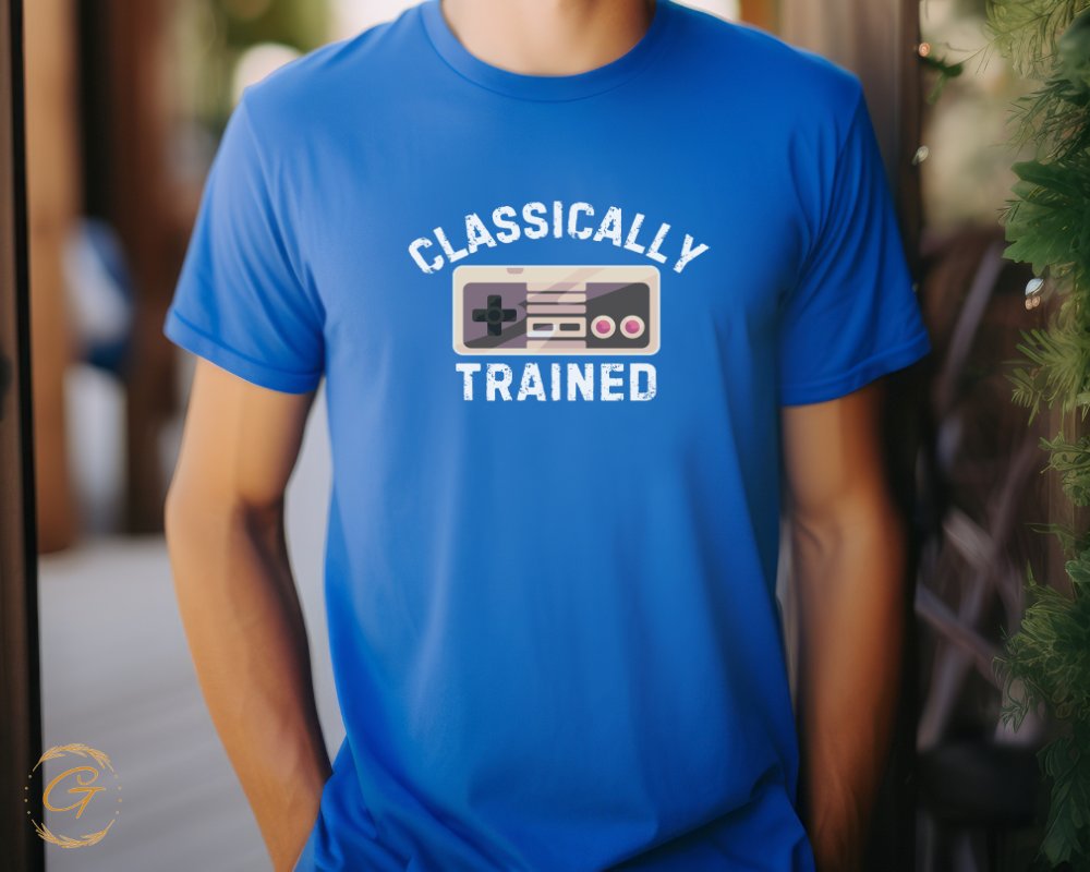 Classically Trained Retro Gaming Design T-shirt product type