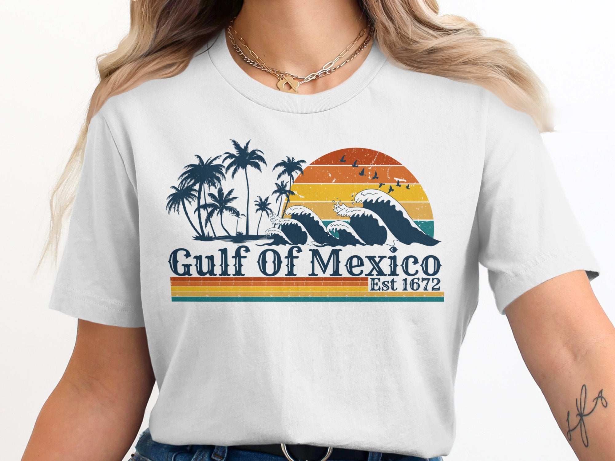 Gulf Of Mexico Est 1672 Graphic T-Shirt product type