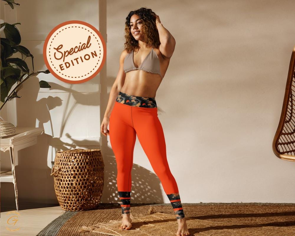 Quantum Clouds AOP Yoga Leggings and Shorts, Stylish Activewear for Women, High-Stretch Comfortable Perfect for Yoga Fitness and Casual Wear