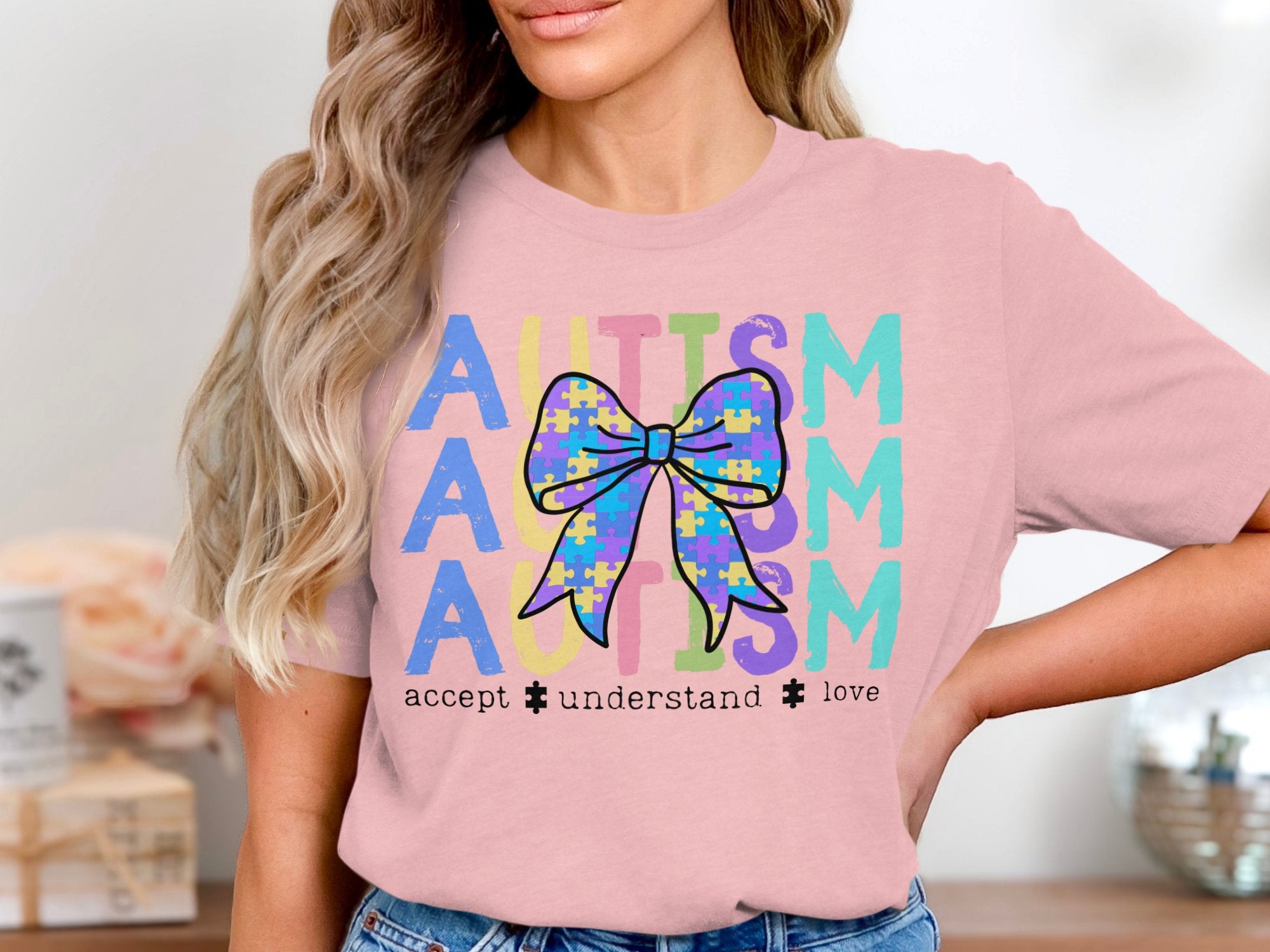 Accept Understand Love Autism Awareness product type