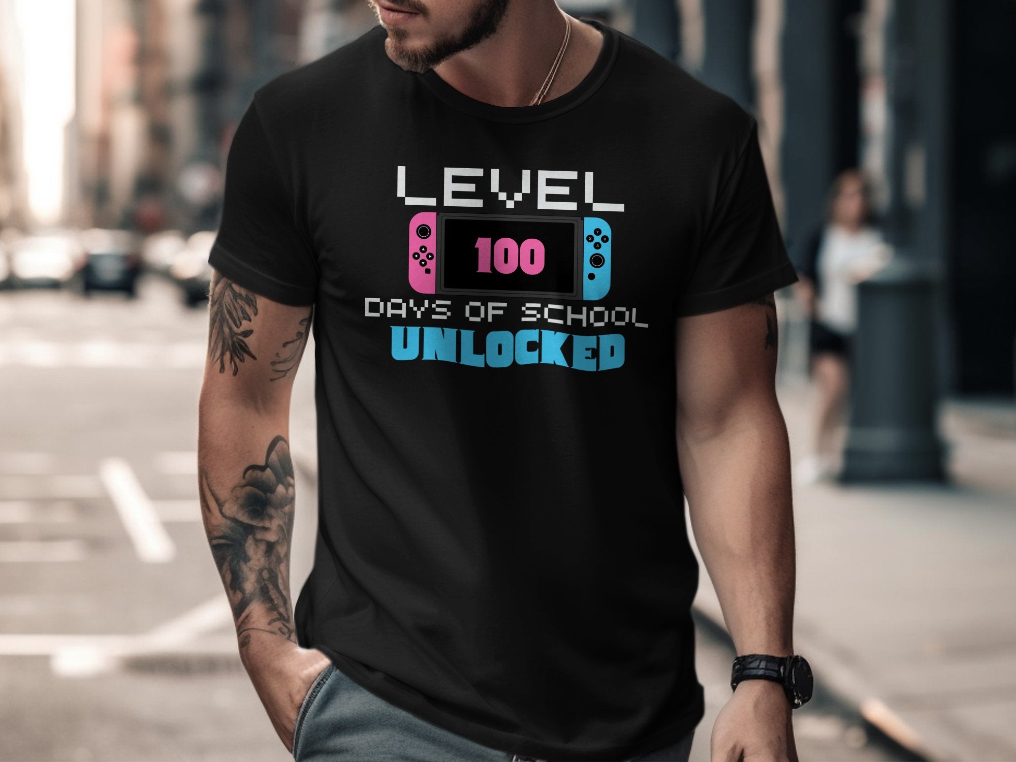 Level 100 Days of School Unlocked design product type