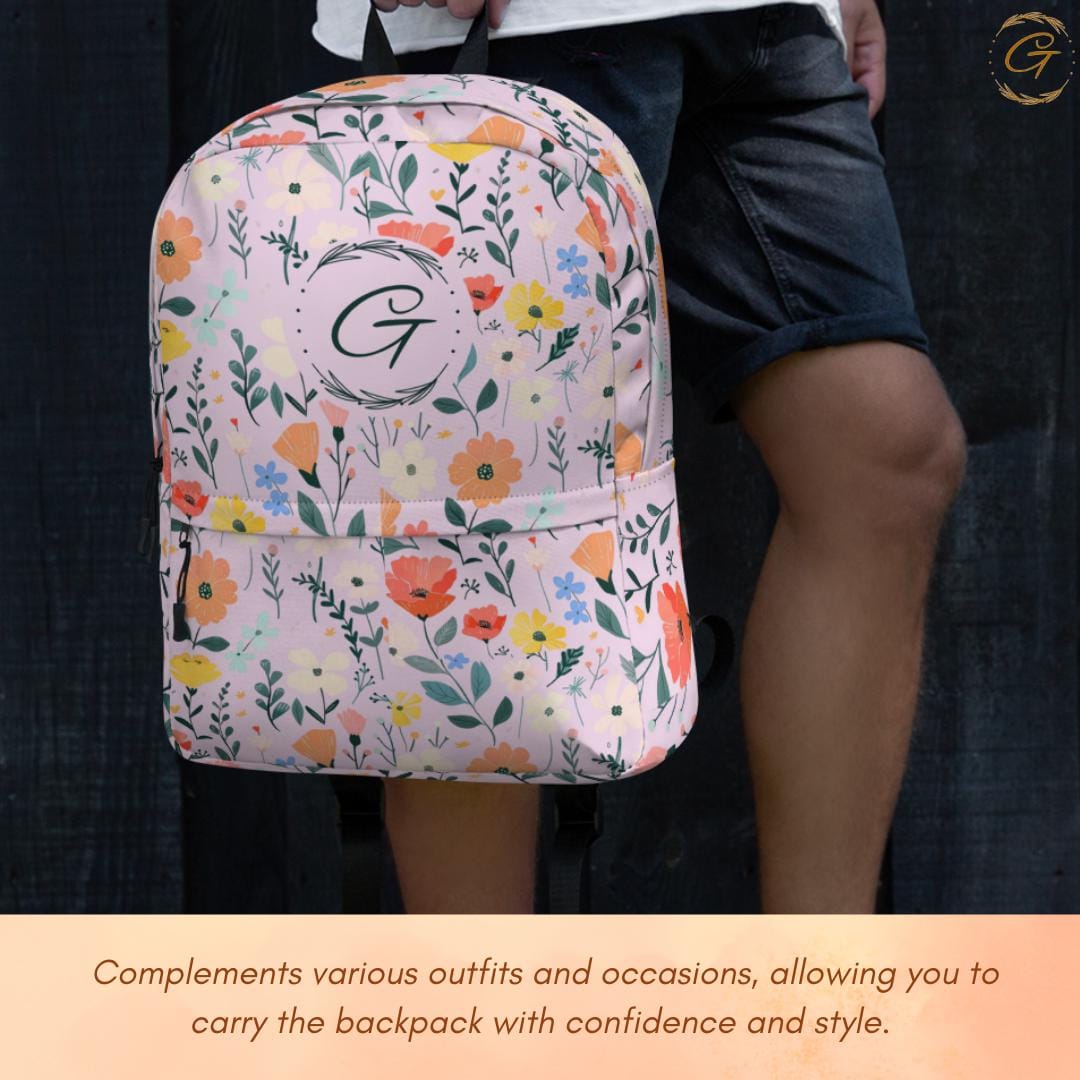 Chic Floral Backpack