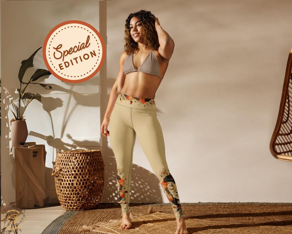 Quantum Floral AOP Yoga Leggings and Shorts Comfortable Women’s Activewear High-Stretch Comfortable Perfect for Yoga Fitness and Casual Wear