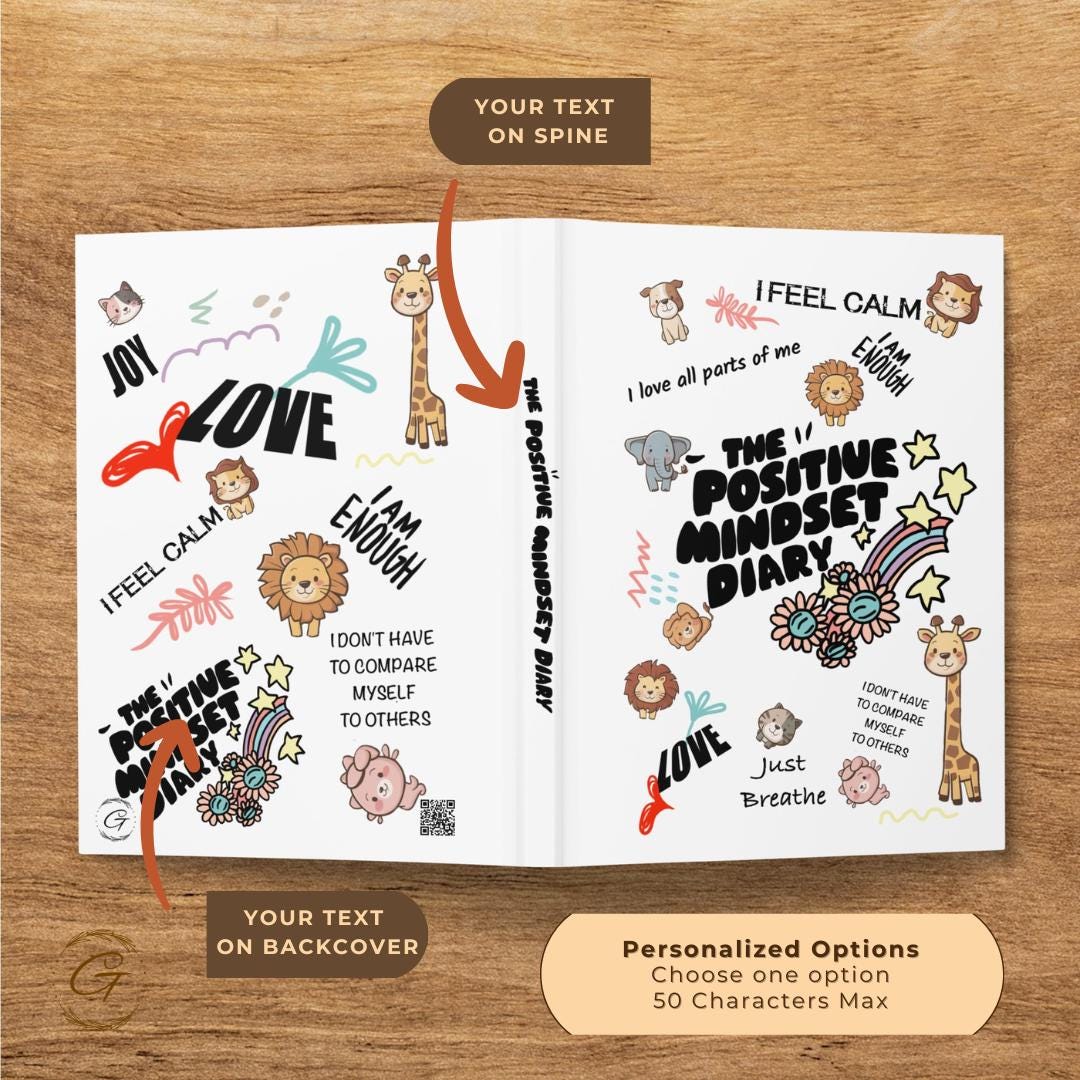 The Positive Mindset Diary Journal Notebook