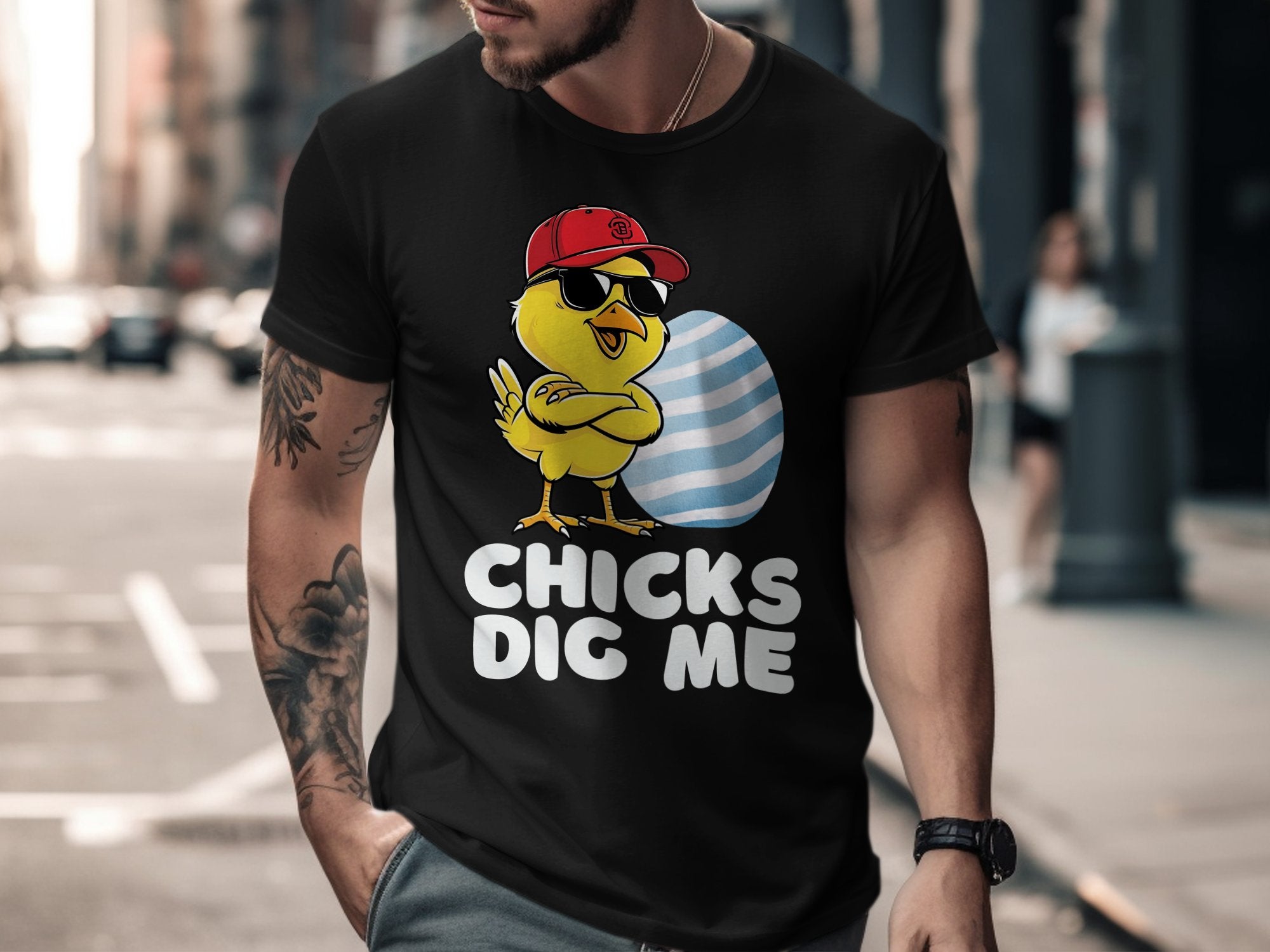 Chicks Dig Me Illustrated Graphic Tee product type