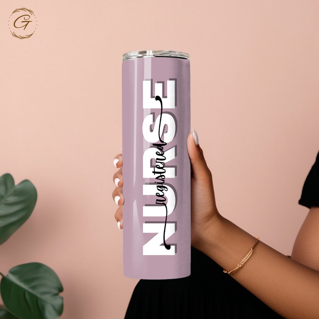 Personalized Nurse Tumbler