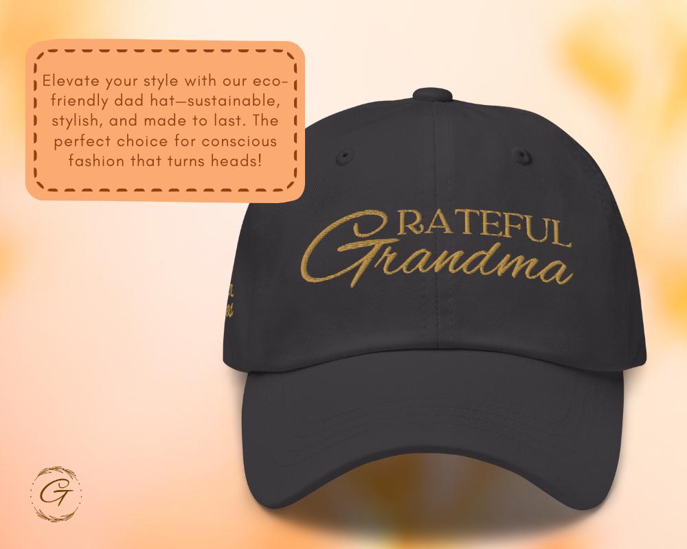 Grateful GRANDMA Bold Design Dad Hat
