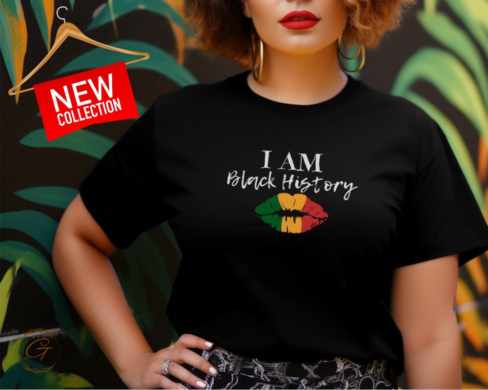 I Am Black History Graphic Tee Shirt product