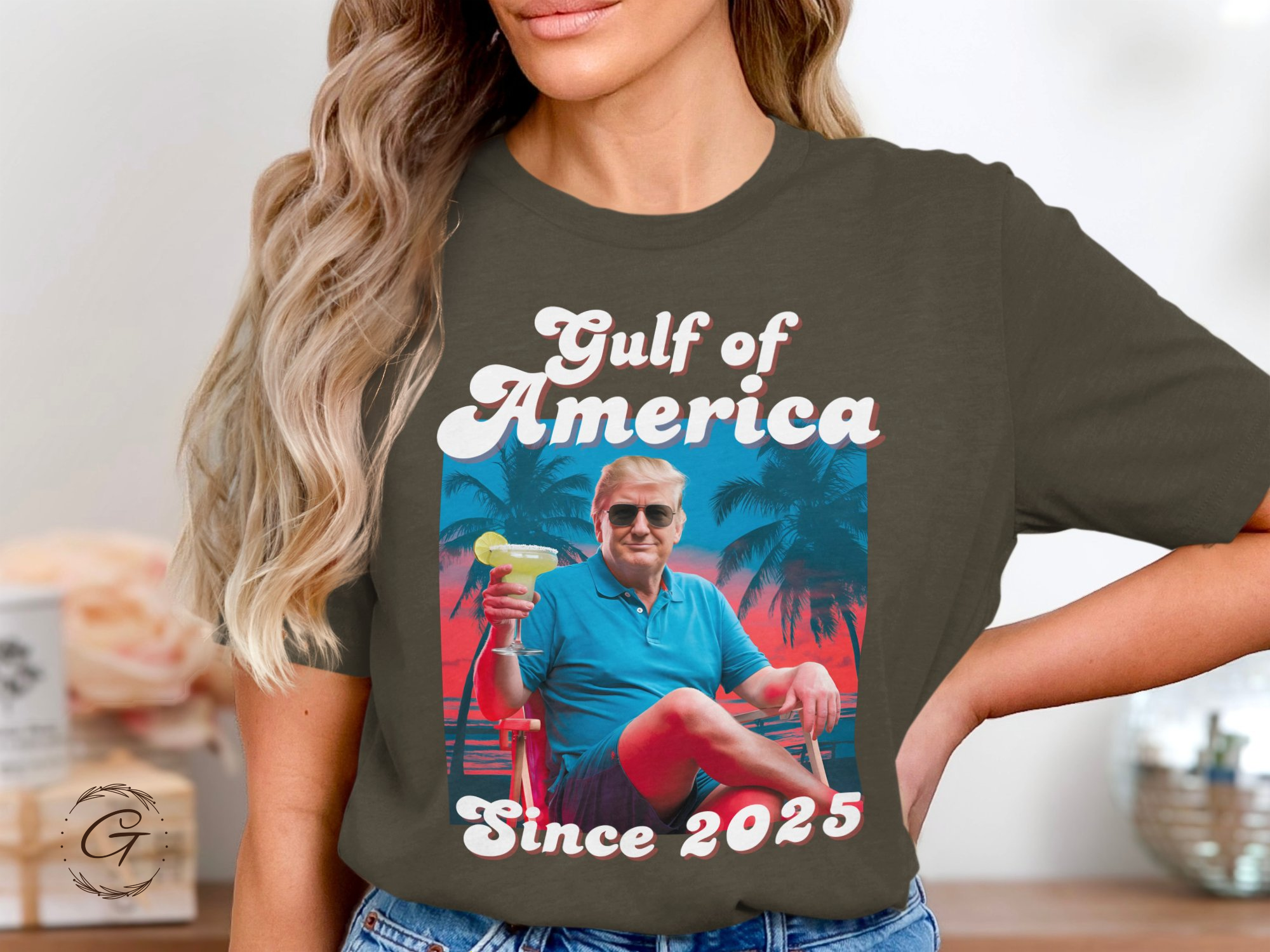 Gulf of America Since 2025 design T-shirt product type