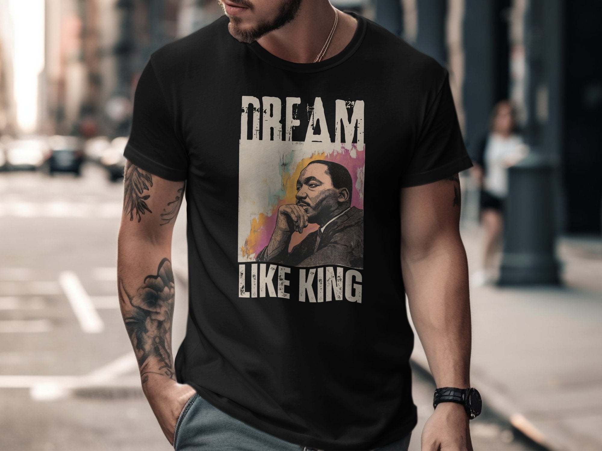 Dream Like King Graphic Statement T-Shirt product type