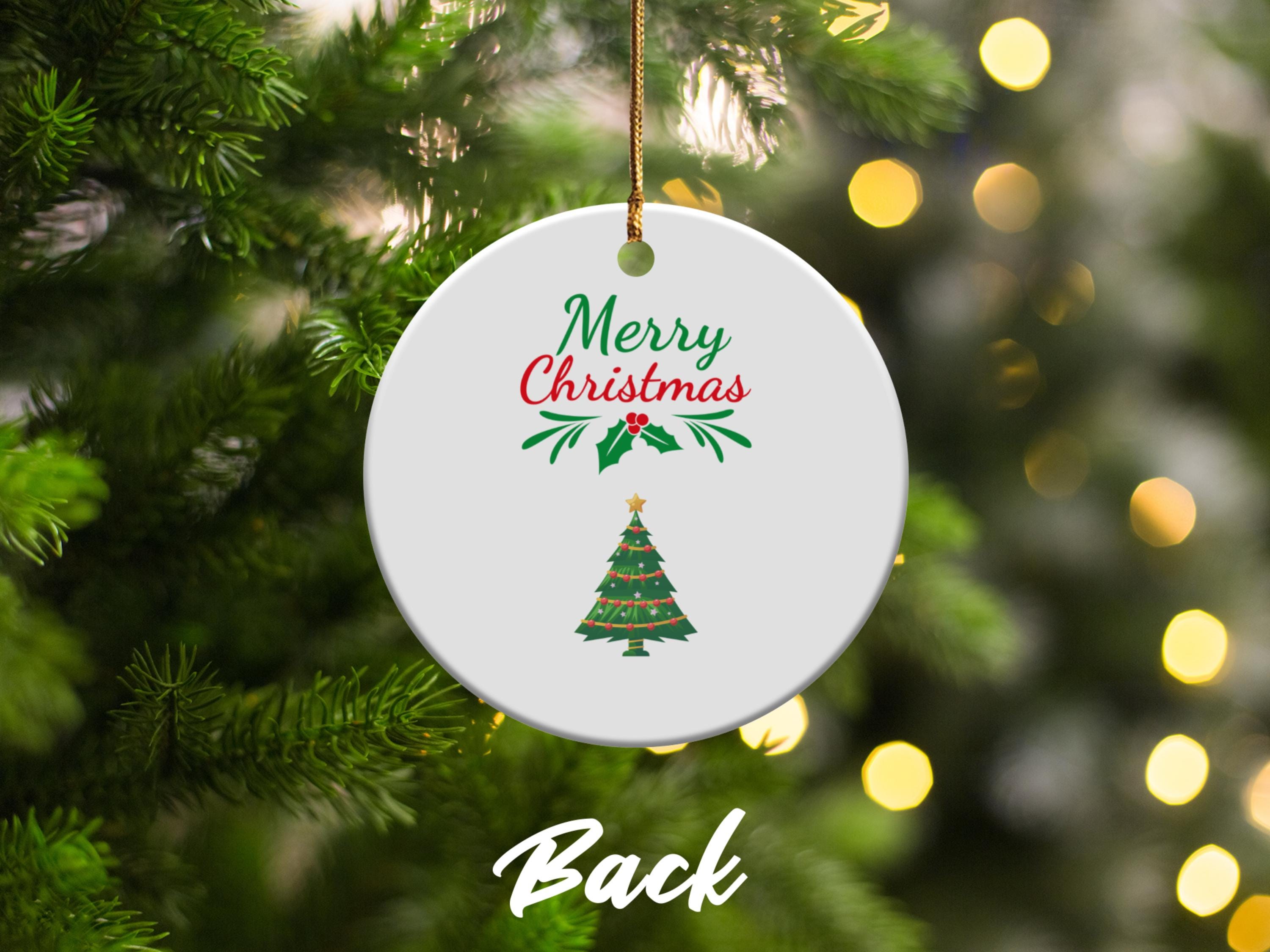Custom Christmas Alphabet Ornament, Personalized Monogram Decoration, Holiday Initial Gift, Custom Initial Ornament, Festive Letter Ornament