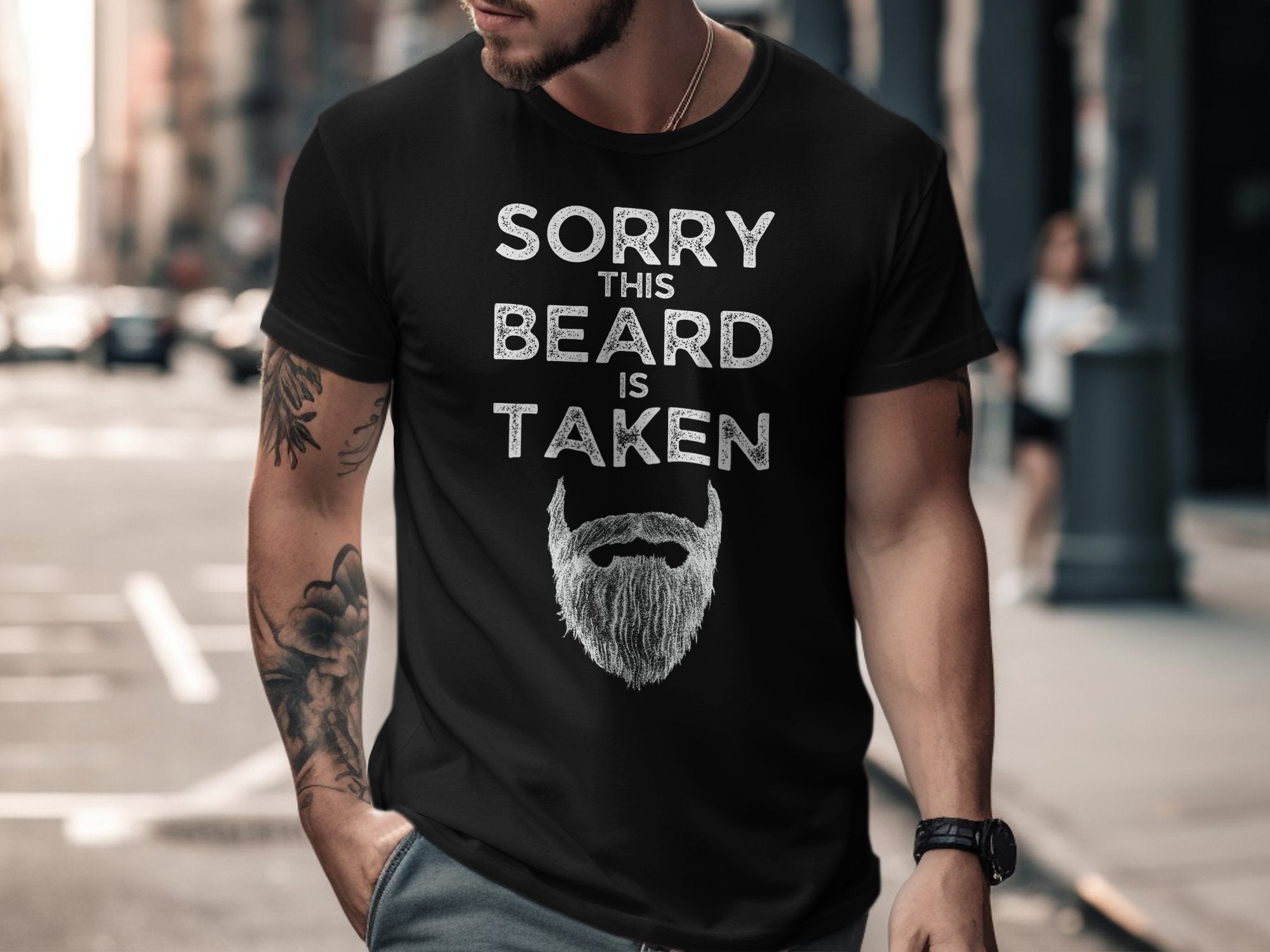 Sorry This Beard Is Taken Graphic T-Shirt product