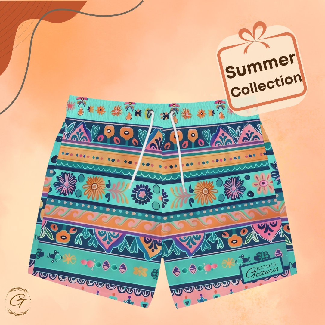 Bohemian AOP Swim Trunks