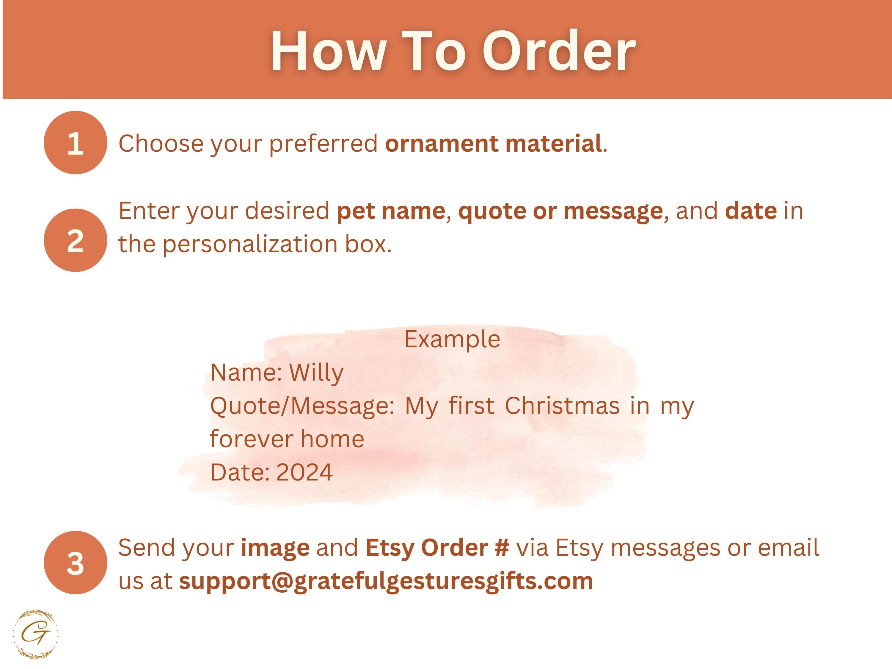 Custom My First Christmas Ornament