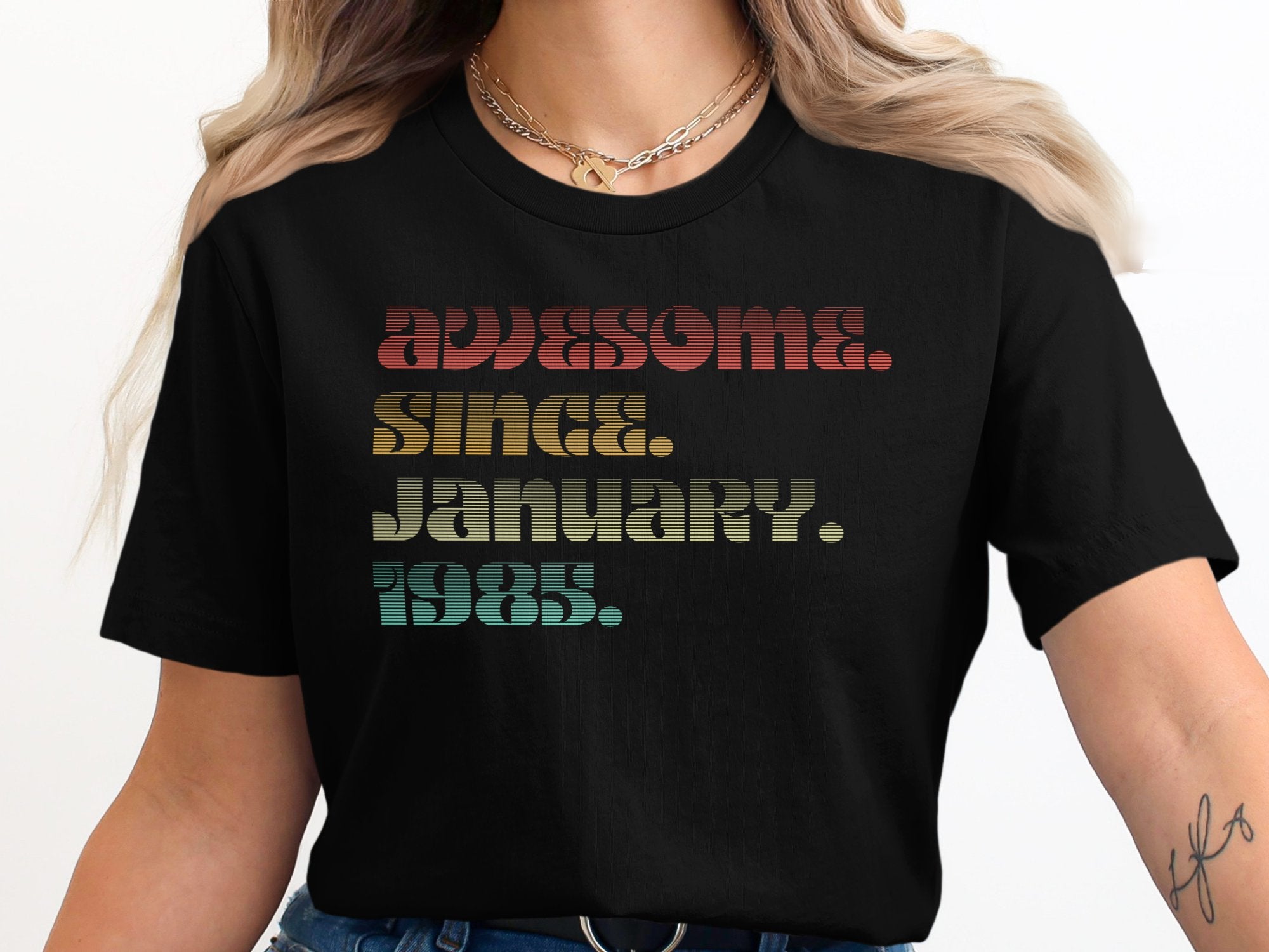 Awesome Since January 1985 Graphic Tee product