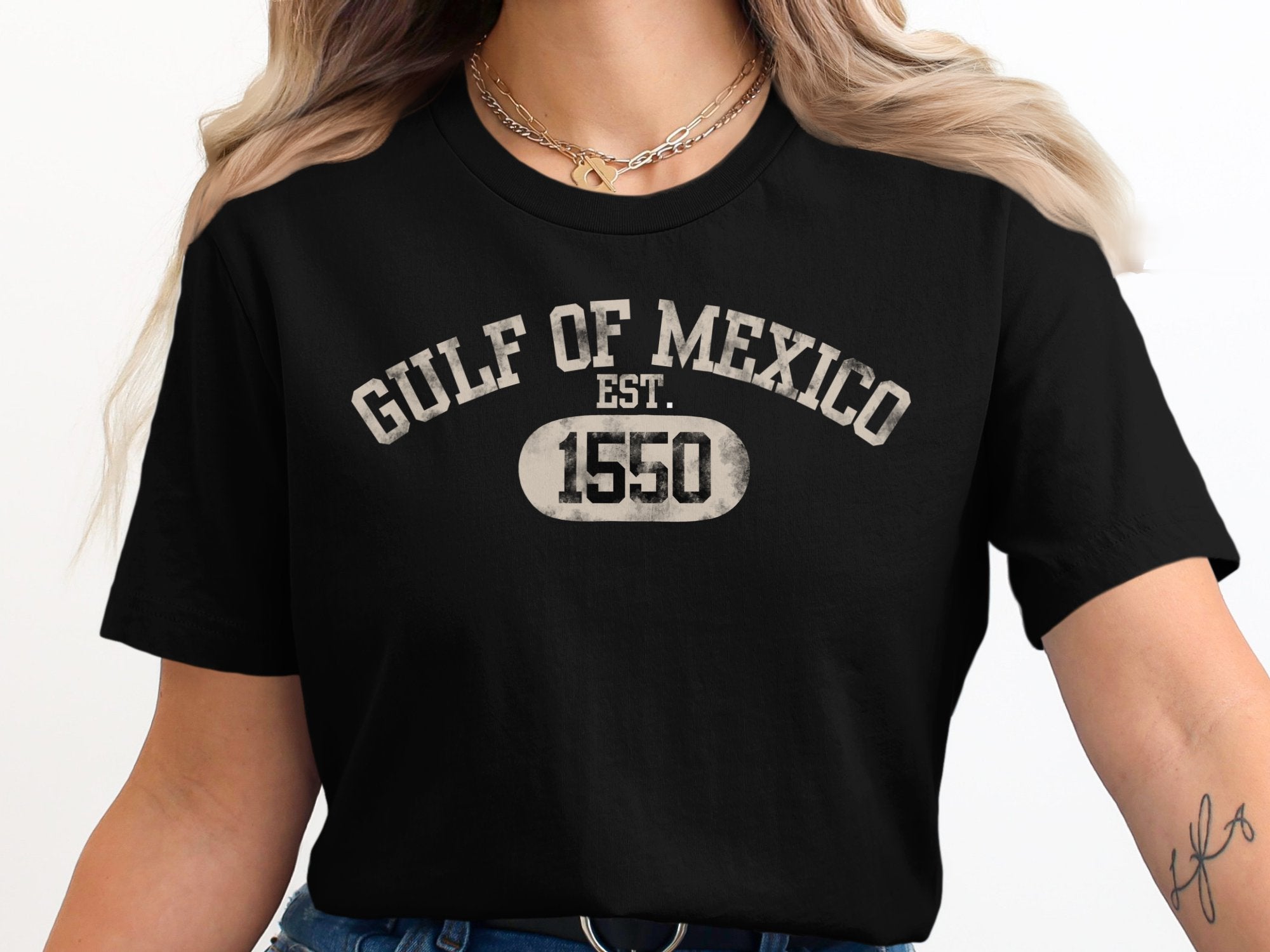Gulf of Mexico Est. 1550 Tee Classic Style product type