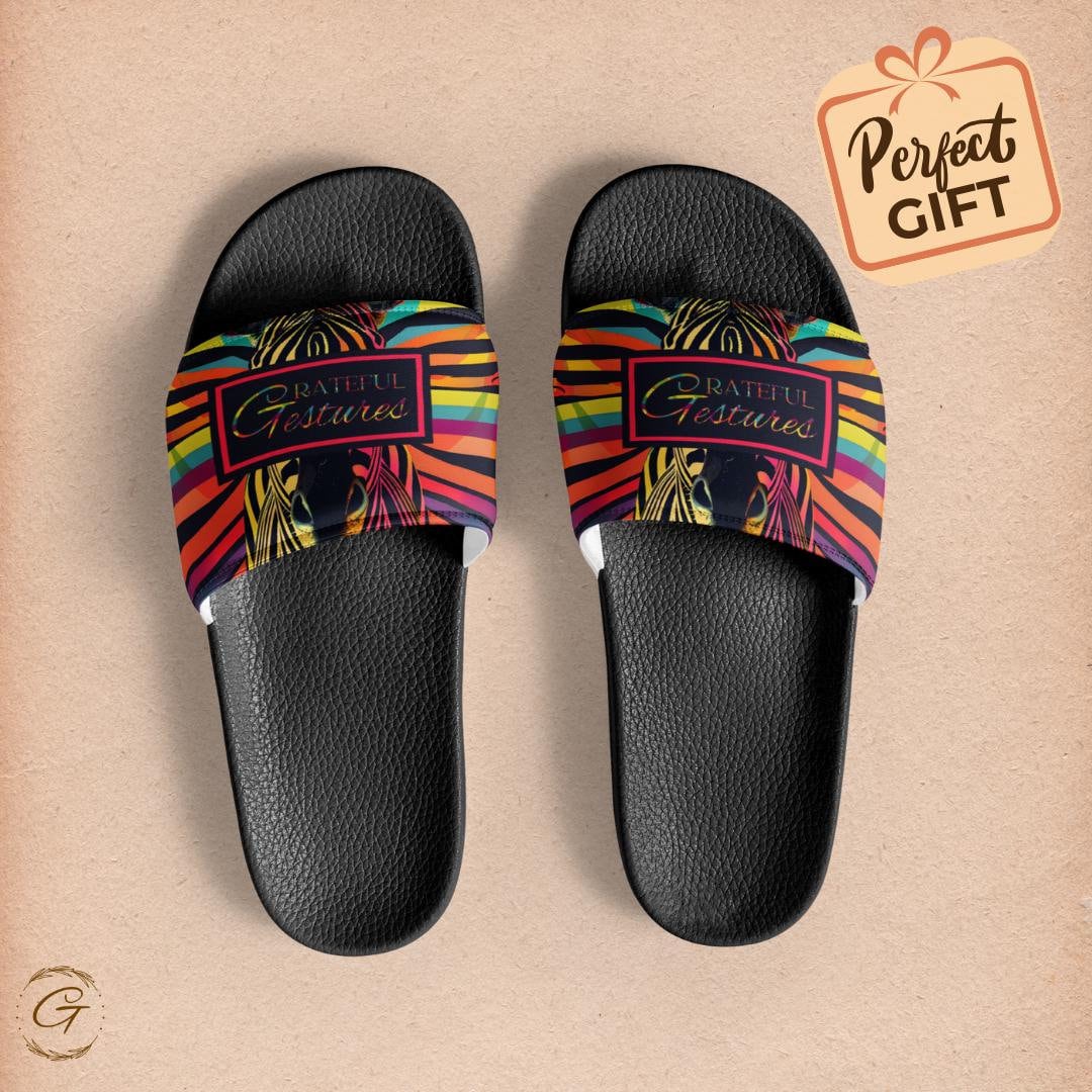 Men’s Retro Safari Slides
