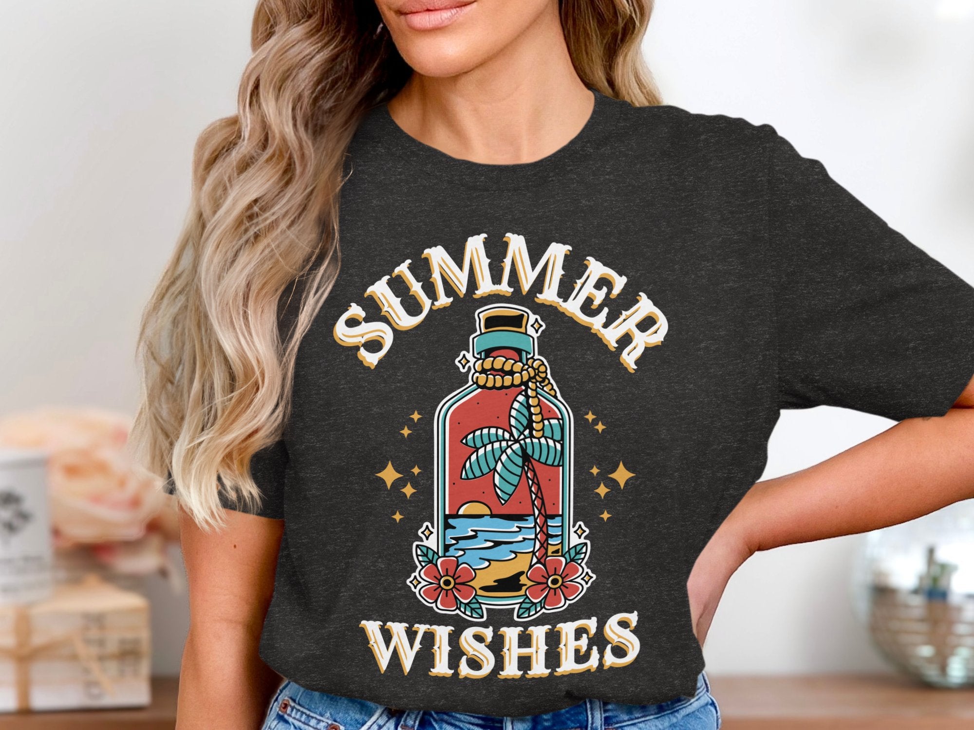 Summer Wishes Graphic Tee Trending Fashionable Product