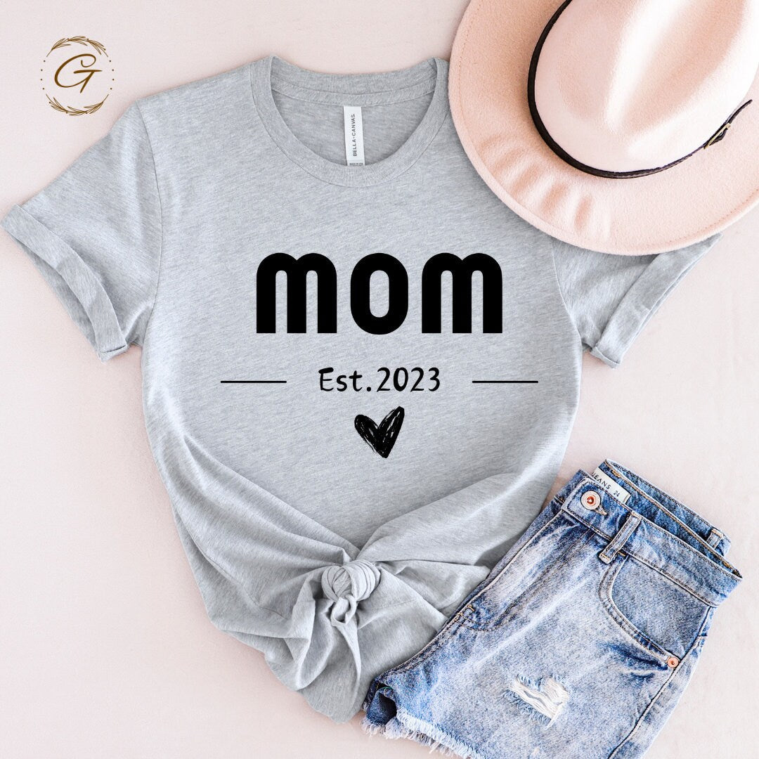 Mom Shirt Minimalist Mama Tee