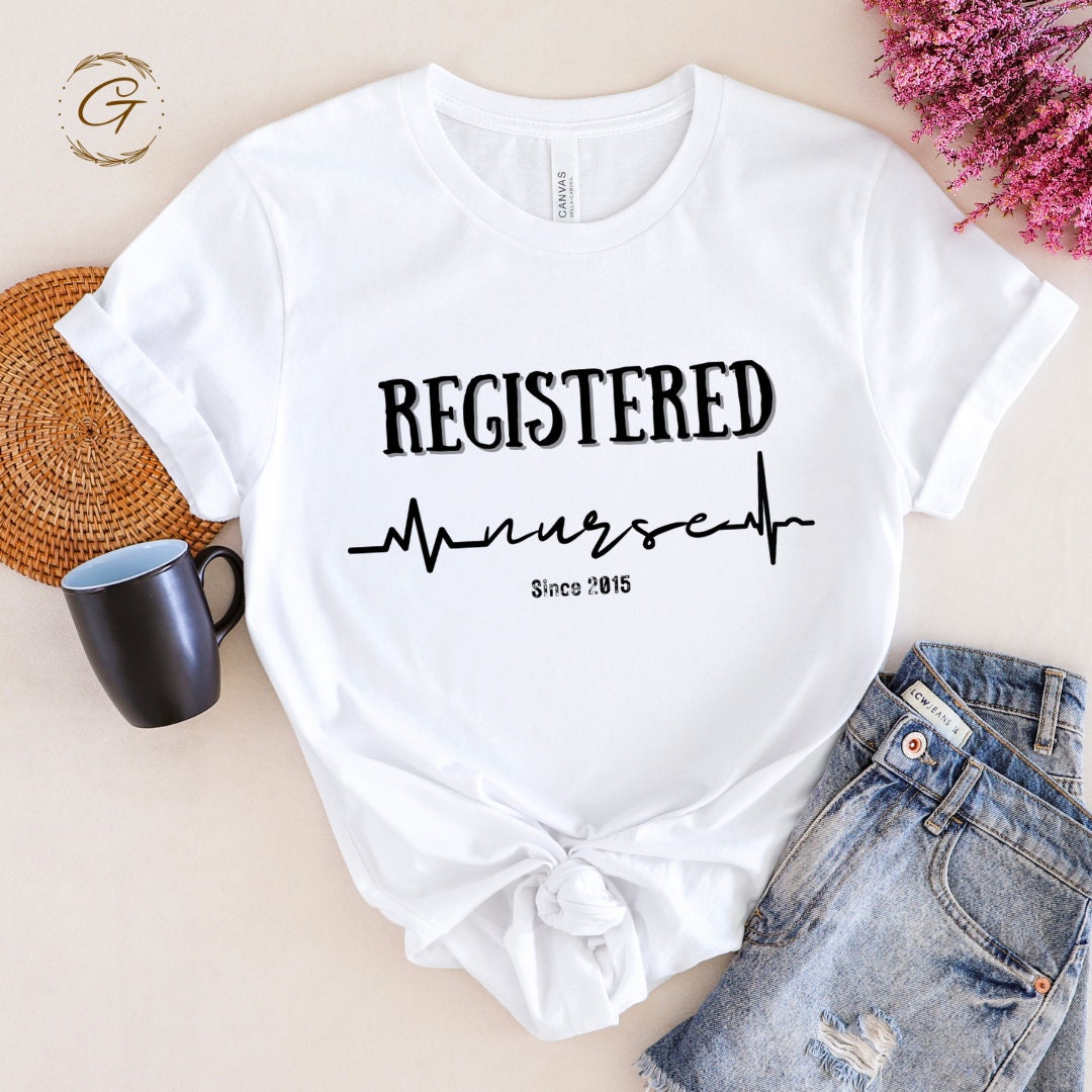 Registered Nurse Shirt Comfortable & Stylish Tee for Healthcare Heroes Tee