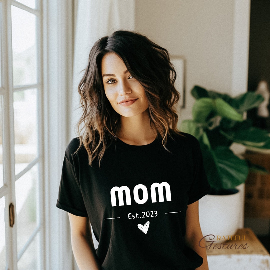 Mom Shirt Minimalist Mama Tee