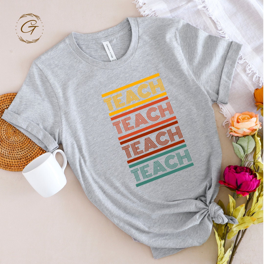 Teachers Tshirt Soft Cotton Appreciation Tee