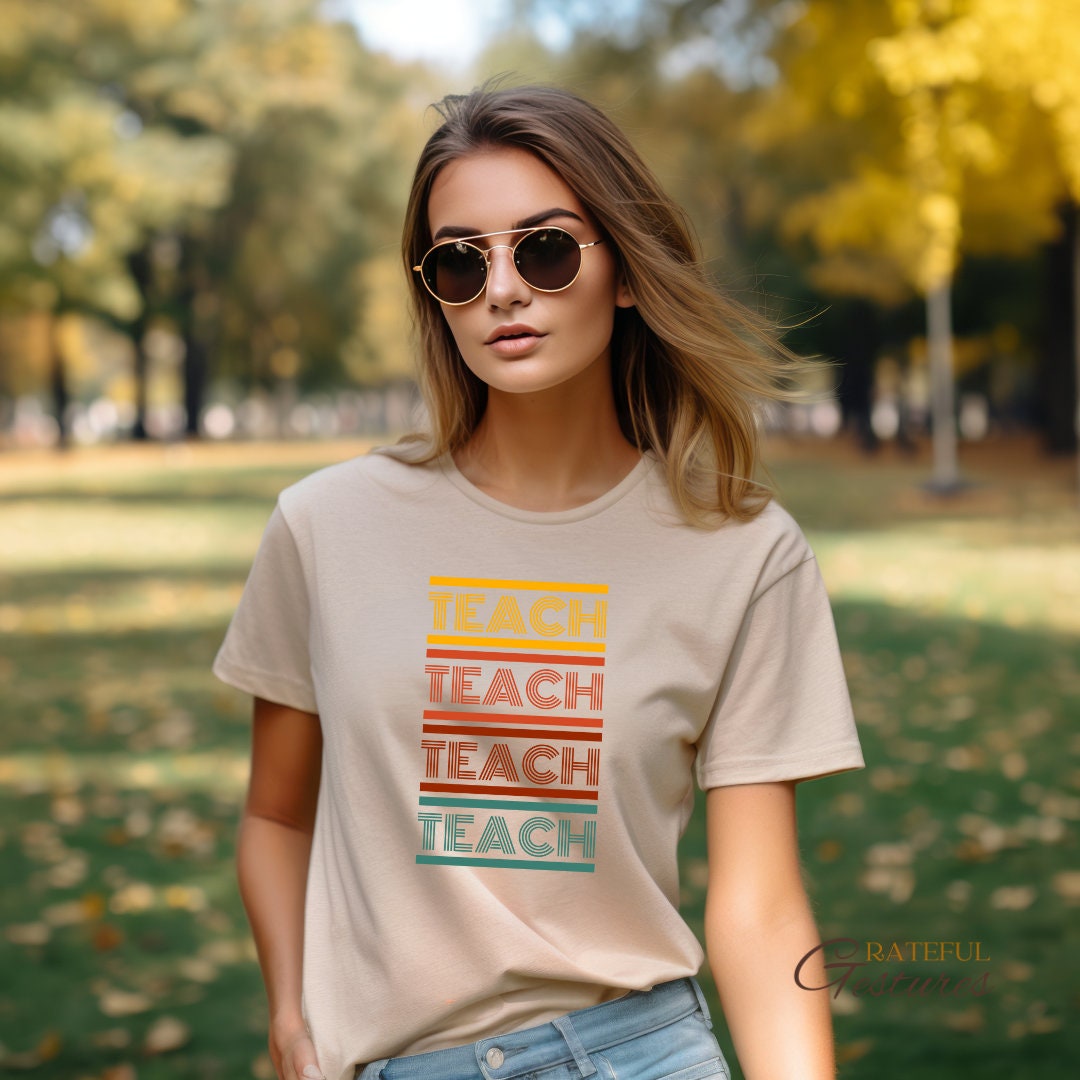 Teachers Tshirt Soft Cotton Appreciation Tee