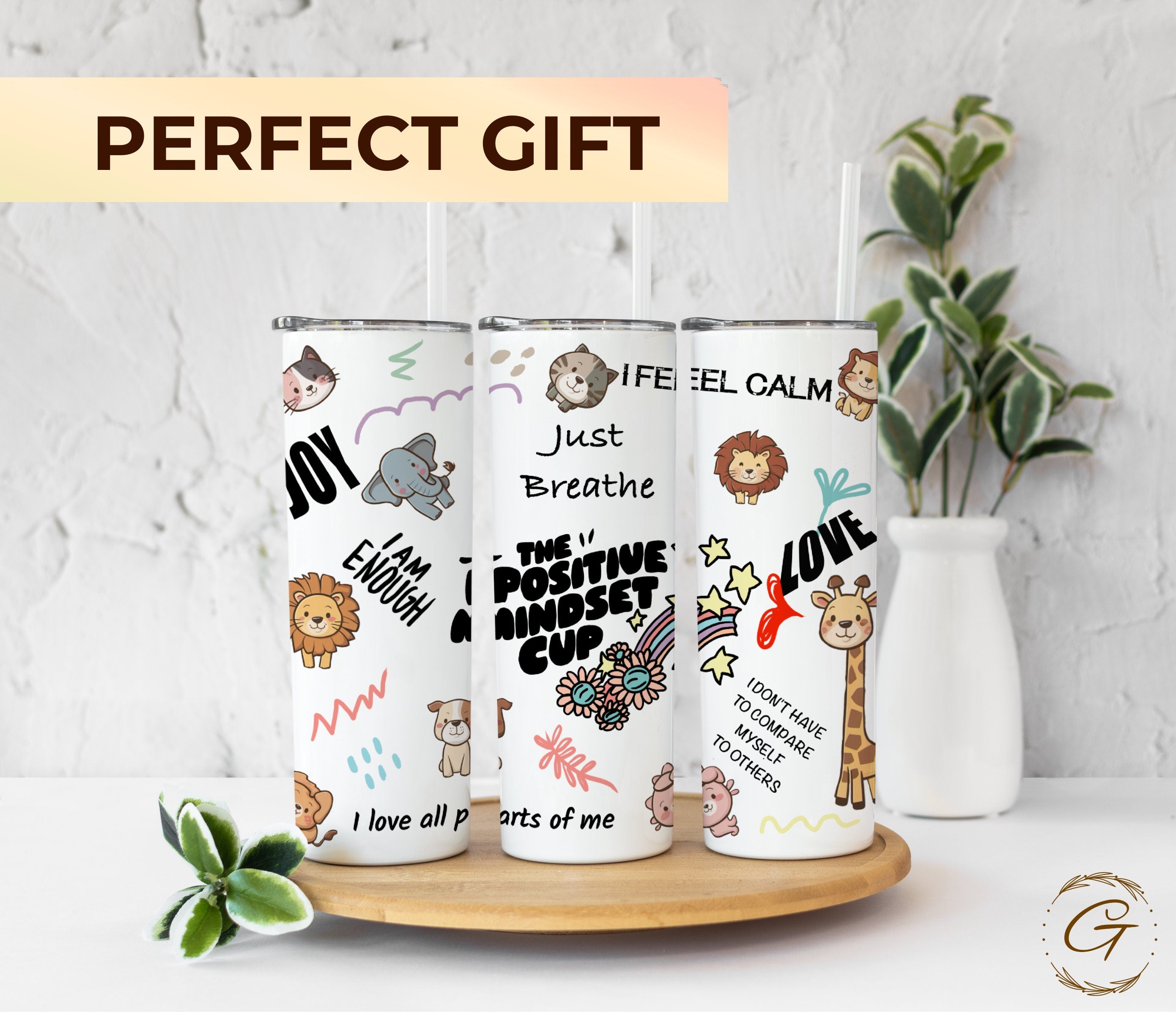 Positive Mindset 20oz Tumbler