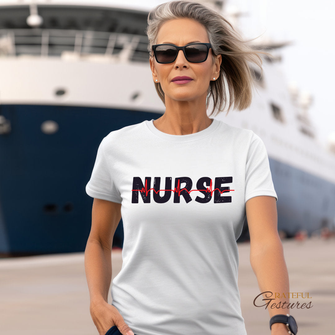 Comfy and Stylish Nurse T-shirt for Nurse Appreciation Week Tee
