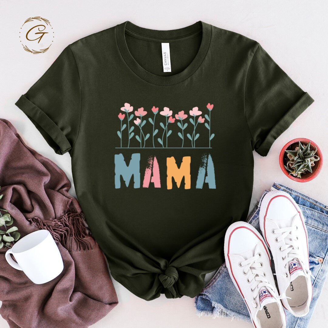 Mama Shirt Best Gift for Mother's Day Tee