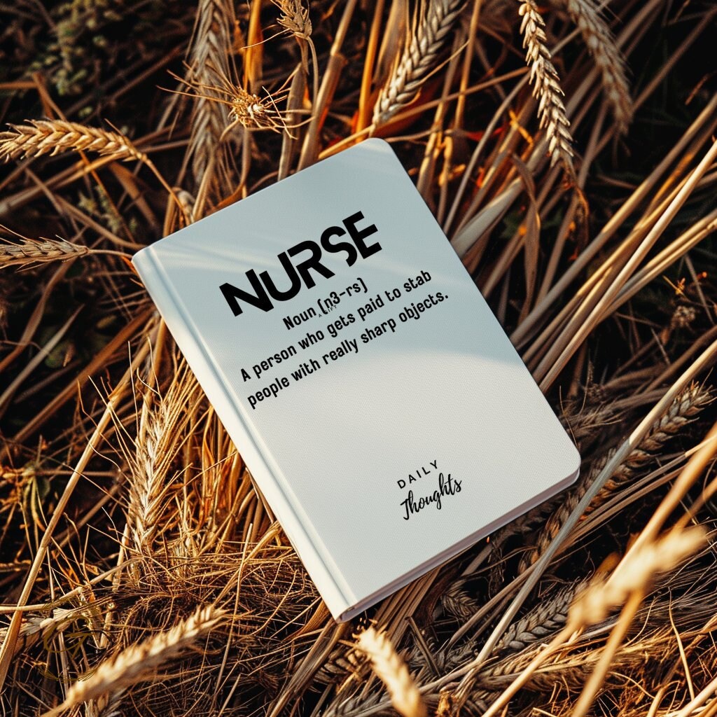 Nurse Funny Definition Journal Notebook