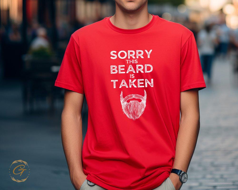 Valentines Beard Graphic Tee